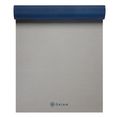Gaiam Icy Frost 2-Color Yoga Mat 6mm Premium