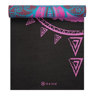 Gaiam Be Free Yoga Mat 6mm Premium Reversible