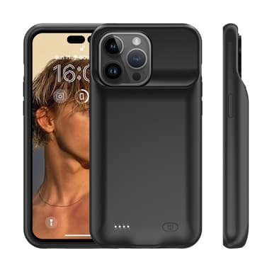 Ladattava akkukotelo iPhone 15 Pro 7000 mAh:lle