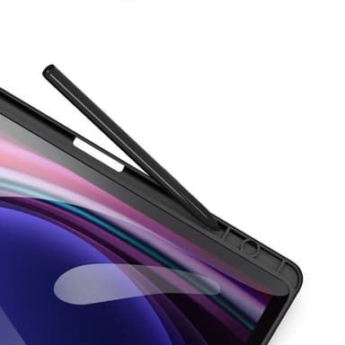 DUX DUCIS TOBY Samsung Galaxy Tab S9 FE -ohjainteline, jossa on kolme taittoa