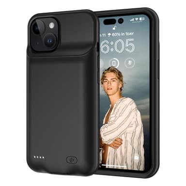 Ladattava akkukotelo iPhone 15 Plus 8500 mAh:lle