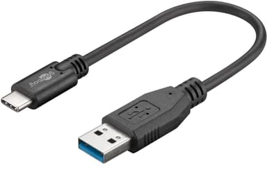 Goobay Synkronoi ja lataa Super Speed ​​​​USB-C™ USB A 3.0 -latauskaapeliin