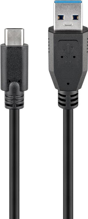 Goobay Synkronoi ja lataa Super Speed ​​​​USB-C™ USB A 3.0 -latauskaapeliin