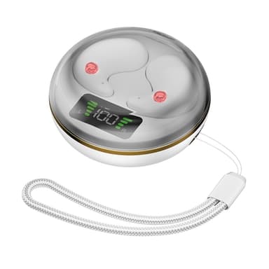 Unikuulokkeet Bluetooth-kuulokkeet Korvassa nukkumiseen - Valkoinen
