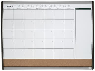 Nobo Home Combi kuukausisuunnittelutaulu 58,5x43cm