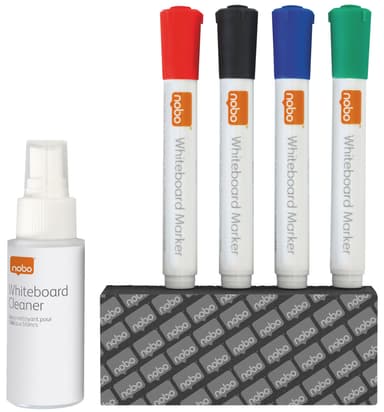 Nobo Starter Kit valkotaululle