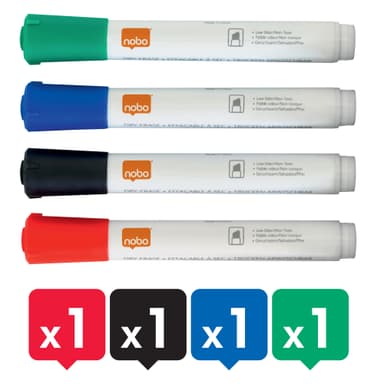 Nobo Starter Kit valkotaululle
