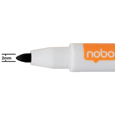 Nobo-taulukynä musta 6-p