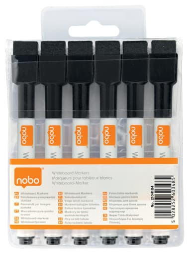 Nobo-taulukynä musta 6-p