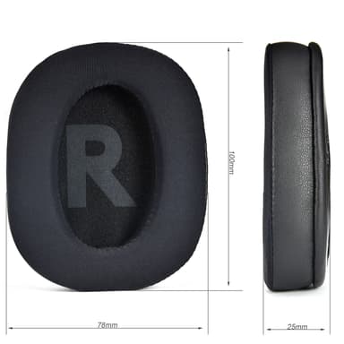 Logitech G Pro/G Pro X:n korvatyynyt Musta