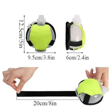 Rannekeitin Hands-Free Mini Urheiluvesipullo juoksukuntosalille