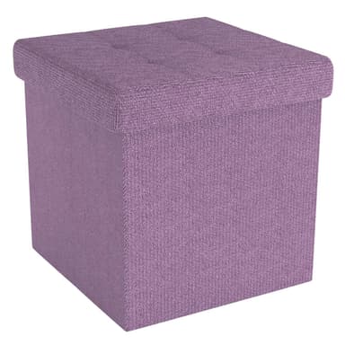 Taitettava Jakkara 30x30x30 cm (vaaleanpunainen)