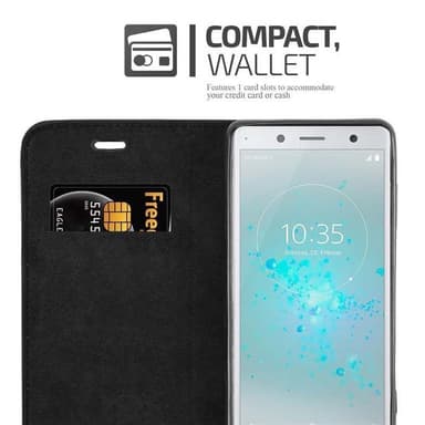 Sony Xperia XZ2 COMPACT Suojakuori Lompakkokotelo