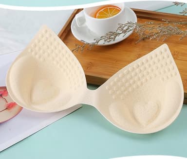 Rintaliivityynyn rintaliivit kuppikorvike rintaliiveihin, joogaasuihin tai olkaimettomiin rintaliiveihin Beige L