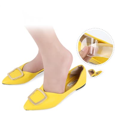 Medial & Lateral Heel Wedge silikonipohjalliset 2 paria Monivärinen