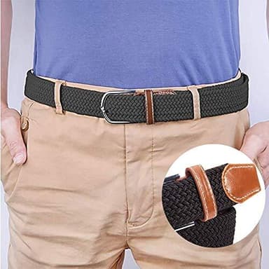 Vävt Stretch Seamless Bälte Harmaa