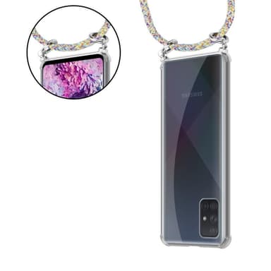 Samsung Galaxy A71 4G Suojakuori Kotelo (Keltainen)