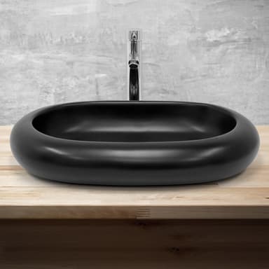Keraaminen pesuallas turhamaisuus työtaso pesuallas 630 x 420 mm