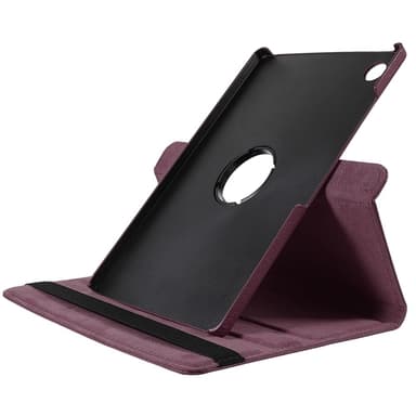 SKALO Samsung Tab A9+ 360 Litchi Suojakotelo - Violetti