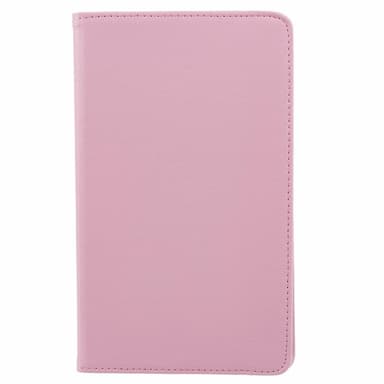 SKALO Samsung Tab A9 360 Litchi Suojakotelo - Pinkki