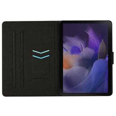 SKALO Samsung Tab A9 Croco PU-nahkainen Lompakkokotelo - Violetti