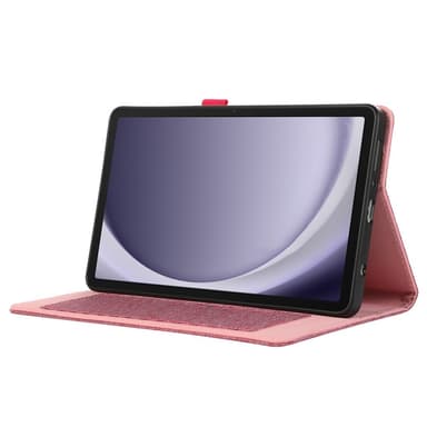 SKALO Samsung Tab A9 Kangaskotelo - Pinkki