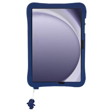 SKALO Samsung Tab A9+ Shock Resistant Armor Silicone Kuori  - Sininen