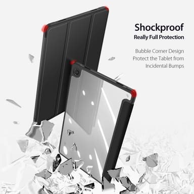 DUX DUCIS Samsung Tab A9+ TOBY Series Trifold Suojakotelo - Musta
