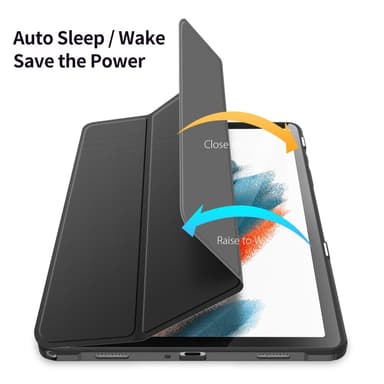DUX DUCIS Samsung Tab A9+ TOBY Series Trifold Suojakotelo - Musta