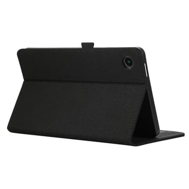 SKALO Samsung Tab A9 Kangaskotelo - Musta