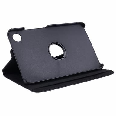 SKALO Samsung Tab A9 360 Litchi Suojakotelo - Musta