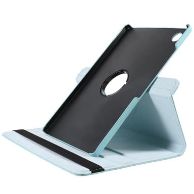 SKALO Samsung Tab A9+ 360 Litchi Suojakotelo - Turkoosi