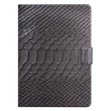 SKALO Samsung Tab A9 Croco PU-nahkainen Lompakkokotelo - Musta
