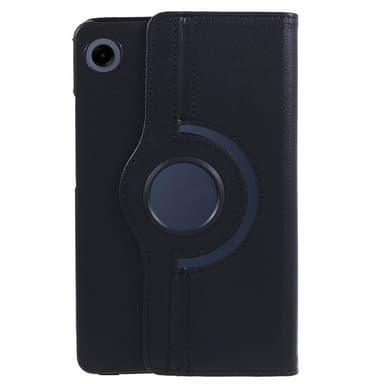 SKALO Samsung Tab A9 360 Litchi Suojakotelo - Musta