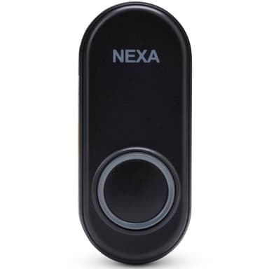 nexa MLT-1925 Dörrklocka tryckknapp Svart