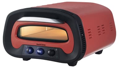 Nordic Sense sähkökäyttöinen pizzauuni 33531 (terrakotta)