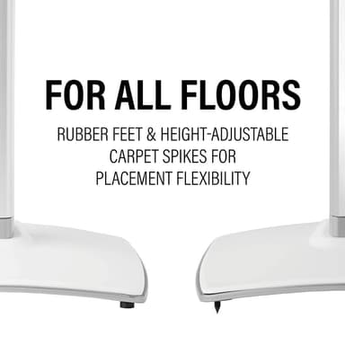 SANUS Floor Stand for Sonos ERA300 Single White