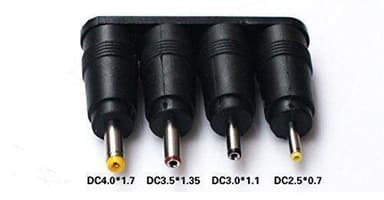 NÖRDIC 1m Virtakaapeli USB DC 5 liittimellä USB DC Power