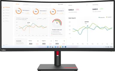 ThinkVision T34w-30 34" UWQHD USB-C buet-näyttö