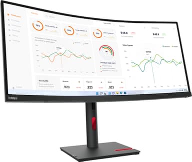 ThinkVision T34w-30 34" UWQHD USB-C buet-näyttö