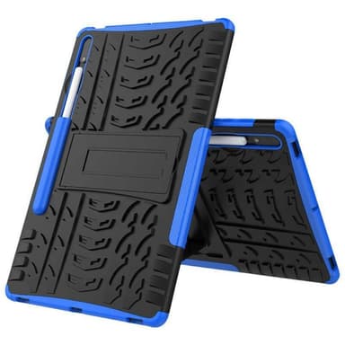Iskunkestävä kuori jalustalla Samsung Galaxy Tab S9 11.0 - Sininen
