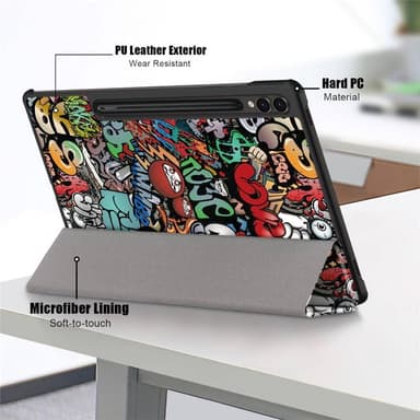 Aktiivinen kotelo Samsung Galaxy Tab S9 FE - Graffiti