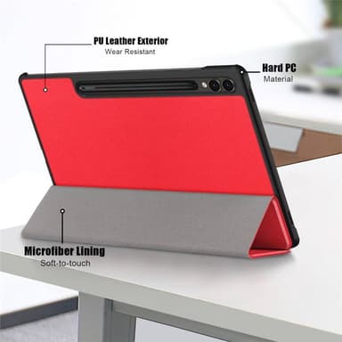 Aktiivinen kotelo Samsung Galaxy Tab S9 FE - Punainen