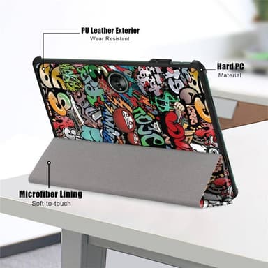 Aktiivinen kotelo Samsung Galaxy Tab S9 FE Plus - Graffiti