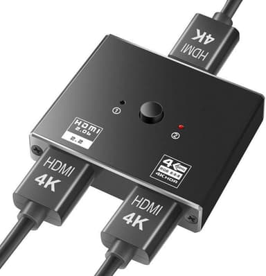 HDMI 2.0  2 in 1 out 4K HDMI adapteri