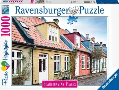 Ravensburger Aarhus Denmark -palapeli, 1000 palaa