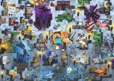 Ravensburger Minecraft Mobs -palapeli, 1000 palaa