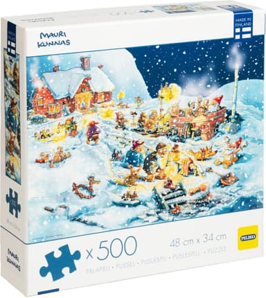 Peliko Mauri Kunnas Joulu -palapeli, 500 palaa