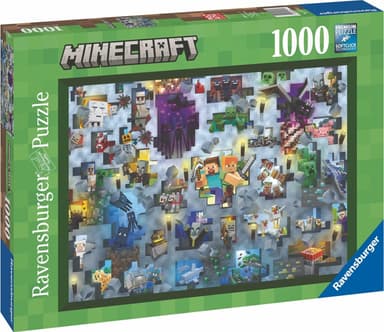 Ravensburger Minecraft Mobs -palapeli, 1000 palaa