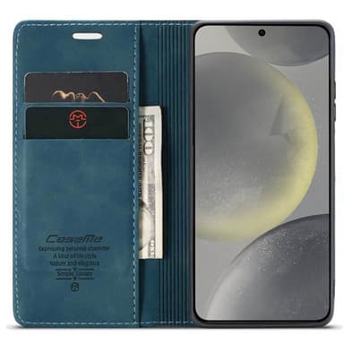 CaseMe Smart Magnet FlipCase Samsung Galaxy S24 - Sininen